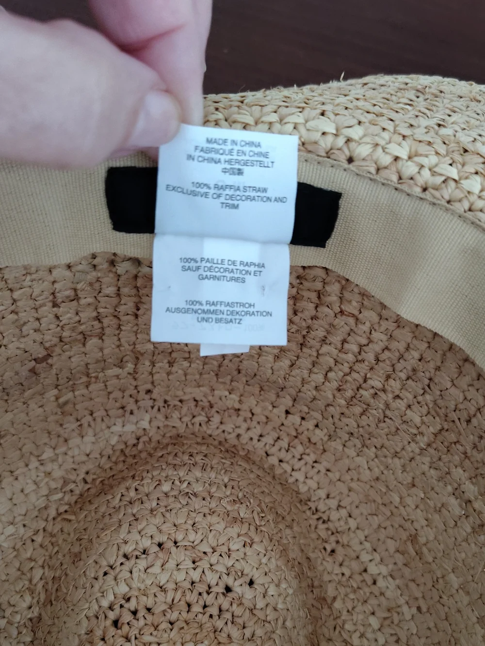 J. Crew Fedora Raffia Straw Hat S/M